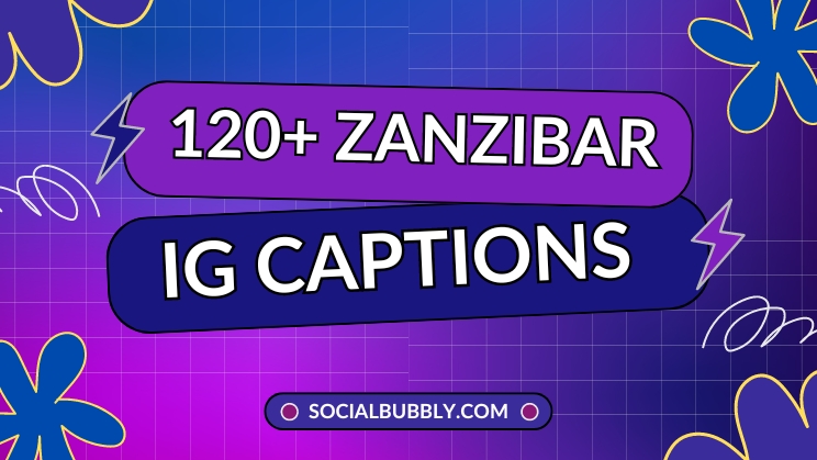 Zanzibar instagram caption