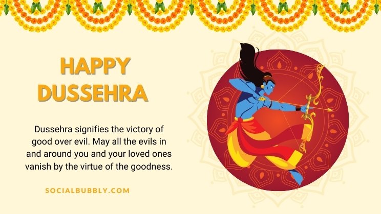 Inspirational Dussehra IG Captions